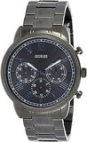 Buy Shop Guess Hendrix Chronograph Gunmetal Dial Gunmetal Steel Strap Watch for Men - W1309G3 USA Online