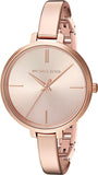 Buy Shop Michael Kors Jaryn Rose Gold Dial Rose Gold Steel Strap Watch For Women - MK3547 USA Online