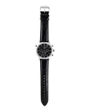 Buy Shop Tommy Hilfiger Harrison Chronograph Black Dial Black Leather Strap Watch for Men - 1790875 USA Online