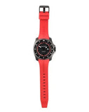 Buy Shop Tommy Hilfiger Windsurf Black Dial Red Rubber Strap Watch for Men - 1791112 USA Online