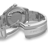 Buy Shop Breitling Superocean Automatic 44mm Black Dial Silver Steel Strap Watch for for Men - A17376211B1A1 USA Online