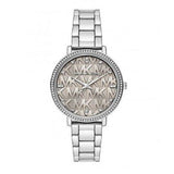 Michael Kors Pyper Analog Gray Dial Silver Steel Strap Watch For Women - Â MK4672