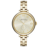 Buy Shop Marc Jacobs Sally Champagne Gold Dial Gold Steel Strap Watch for Women - MBM3363 USA Online
