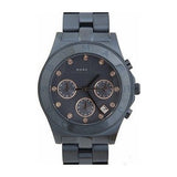 Buy Shop Marc Jacobs Blade Chronograph Blue Dial Blue Steel Strap Watch for Women - MBM8581 USA Online