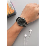 Buy Shop Fossil Grant Chronograph Black Dial Two Tone Steel Strap Watch for Men - FS5269 USA Online