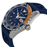 Buy Shop Emporio Armani Sportivo Chronograph Quartz Blue Dial Blue Rubber Strap Watch For Men - AR6045 USA Online