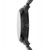Buy Shop Michael Kors Runway Quartz Black Dial Black Steel Strap Watch For Women - MK6683 USA Online