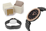 Buy Shop Michael Kors Darci Black Dial Black Steel Strap Watch for Women - MK3407 USA Online