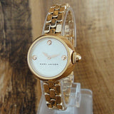 Buy Shop Marc Jacobs Courtney White Dial Rose Gold Steel Strap Watch for Women - MJ3458 USA Online