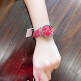 Buy Shop Gucci G-Timeless Cherry Red Mother of Pearl Dial 27mm Watch For Women - YA126584 USA Online