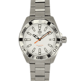 Buy Shop Tag Heuer Aquaracer White Dial Watch for Men - WBD1111.BA0928 USA Online