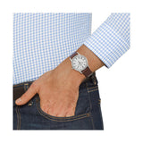 Buy Shop Tissot T Classic Dream White Dial Brown Leather Strap Watch for Men - T033.410.16.013.01 USA Online