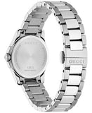 Buy Shop Gucci G Timeless Quartz Silver Dial Silver Steel Strap Watch For Women - YA126551 USA Online