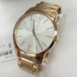 Buy Shop Calvin Klein City White Dial Rose Gold Steel Strap Watch for Men - K2G21646 USA Online