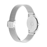 Buy Shop Calvin Klein Minimal Grey Dial Silver Mesh Bracelet Watch for Men - K3M22124 USA Online