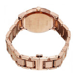 Buy Shop Burberry The City White Dial Rose Gold Steel Strap Watch for Women - BU9204 USA Online