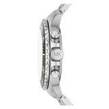 Buy Shop Michael Kors Everest Chronograph Black Dial Silver Steel Strap Watch For Men - MK8976 USA Online