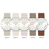 Buy Shop Coach Perry White Dial Pink Leather Strap Watch for Women - 14503118 USA Online