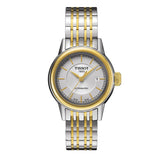 Buy Shop Tissot Carson Automatic Silver Dial Two Tone Steel Strap Watch For Women - T085.207.22.011.00 USA Online