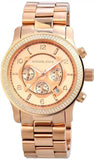 Buy Shop Michael Kors Dylan Rose Gold Dial Rose Gold Steel Strap Watch for Women - MK5576 USA Online