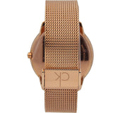 Buy Shop Calvin Klein Minimal White Dial Rose Gold Mesh Bracelet Watch for Men - K3M21626 USA Online