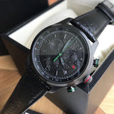 Buy Shop Gucci G Timeless Chronograph Black Dial Black Leather Strap Watch For Men - YA126244 USA Online