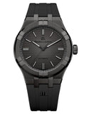 Maurice Lacroix Aikon Automatic Gunmetal Dial Black Rubber Strap Watch For Men - AI6008-PVB00-330-2