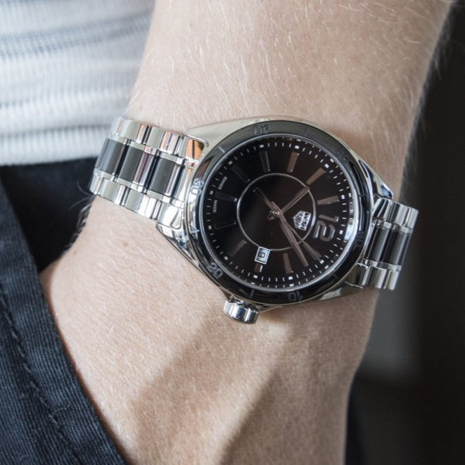 Tag Heuer Formula 1 Quartz Black Dial Two Tone Steel Strap Watch for Women - WBJ141AA.BA0973