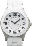 Buy Shop Marc Jacobs Rock White Dial White Silicone Strap Watch for Women - MBM2532 USA Online