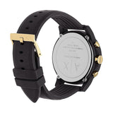 Buy Shop Armani Exchange Outerbanks Chronograph Black Dial Black Steel Strap Watch For Men - AX7105 USA Online