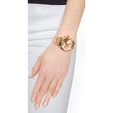 Buy Shop Marc Jacobs Peeker Chronograph Rose Gold Dial Rose Gold Steel Strap Watch for Women - MBM3394 USA Online
