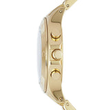 Buy Shop Marc Jacobs Blade Chronograph Blue Dial Gold Steel Strap Watch for Women - MBM3307 USA Online
