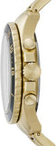 Buy Shop Fossil FB-03 Chronograph Black Dial Gold Steel Strap Watch for Men - FS5727 USA Online
