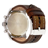 Buy Shop Fossil Pilot Chronograph White Dial Brown Leather Strap Watch for Men - FS5146 USA Online