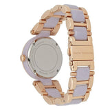 Buy Shop Michael Kors Delray Rose Gold Dial Two Tone Steel Strap Watch for Women - MK4319 USA Online