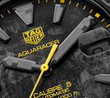Buy Shop Tag Heuer Aquaracer Carbon Dial Watch for Men - WBD218B.FC6446 USA Online