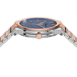 Buy Shop Salvatore Ferragamo Sapphire Blue Dial Two Tone Steel Strap Watch for Men - SFHP007-20 USA Online
