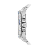 Buy Shop Michael Kors Everest Chronograph Blue Dial Silver Steel Strap Watch For Women - MK7237 USA Online