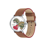 Buy Shop Coach Perry White Dial Brown Leather Strap Watch for Women - 14503514 USA Online
