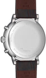Buy Shop Tissot Carson Premium Chronograph White Dial Brown Leather Strap Watch For Men - T122.417.16.011.00 USA Online