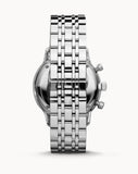 Buy Shop Emporio Armani Classic Quartz Mother of Pearl Dial Silver Steel Strap Watch For Women - AR1602 USA Online