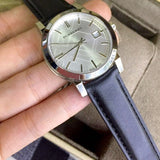Buy Shop Burberry The City Silver Dial Black Leather Strap Watch for Women - BU9106 USA Online