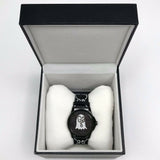 Gucci G Timeless Ghost Black Dial Black Leather Strap Watch For Men - YA1264018