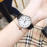 Buy Shop Tissot Everytime Small White Dial Black Leather Strap Watch For Women - T109.210.16.033.00 USA Online