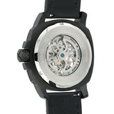 Buy Shop Fossil Modern Machine Automatic Silver Dial Black Steel Strap Watch for Men - ME3080 USA Online
