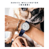 Buy Shop Daniel Wellington Classic Bayswater White Dial Blue NATO Strap Watch For Men - DW00100276 USA Online