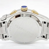 Salvatore Ferragamo 1927 Chrono Silver Dial Two Tone Steel Strap Watch for Men - SFKZ00523