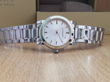 Buy Shop Burberry The City Silver Dial Silver Steel Strap Watch for Women - BU9200 USA Online