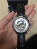 Buy Shop Maserati Epoca Automatic Skeleton Mechanical Silver Dial Watch For Men - R8821118003 USA Online