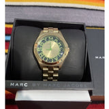 Buy Shop Marc Jacobs Henry Gold Dial Gold Steel Strap Watch for Women - MBM3295 USA Online